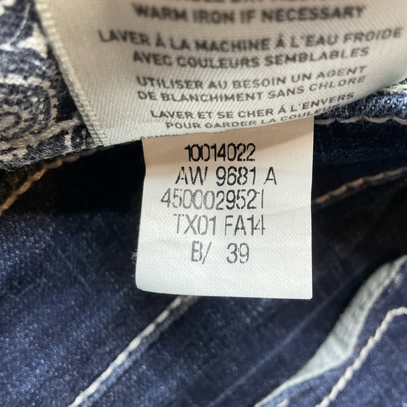 Ariat R.E.A.L. Mid Rise Stretch Whipstitch Boot Cut Jean 28 Short Ocean … - Picture 7 of 8